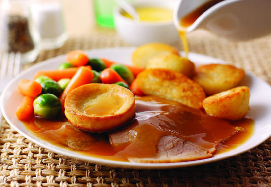 Roast beef and Yorkshire pudding