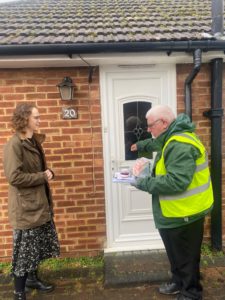 Alison Bennett MP with HILS Community Team Member