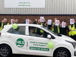 HILS Community Team Members Celebrating